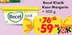 BECEL KLASİK KASE MARGARİN 500 G